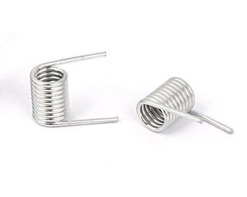 Zinc galvanized torsion springs